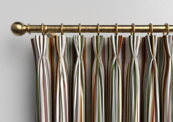 The British Stripe Co. Elizabeth, Highlands No.1 - Made to Measure Curtains - Image 11